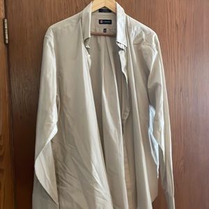 Chaps casual button down shirt 17.5 36-37